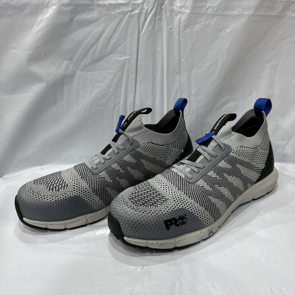 Timberland PRO Radius TB1A2N3E065 Mens US 9 Gray Composite Toe Work Shoes EBS980